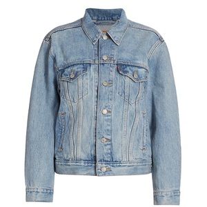 Levi’s Ex-Boyfriend Trucker Denim Jacket Size M